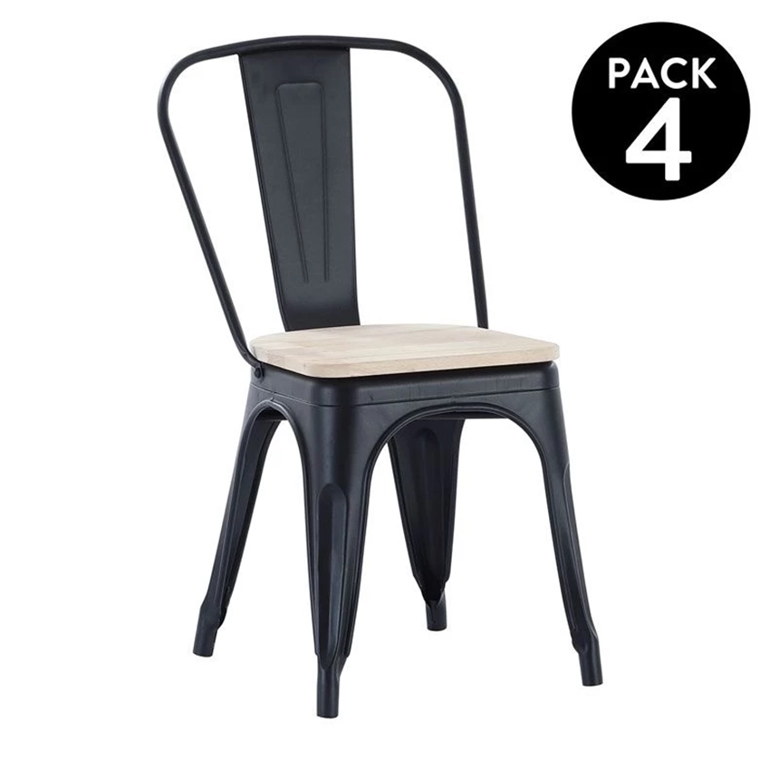 Pack 4 sillas de comedor Tulix Lux 1 Silla comedor Tulix Lux 005