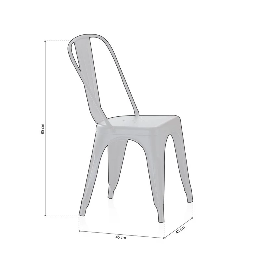 Pack 4 sillas de comedor Tulix 2 Silla comedor tulix 003