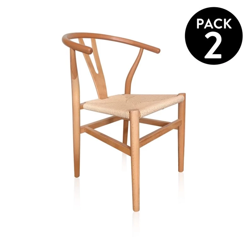 Pack 2 sillas de comedor Kyoto 1 Sillas de comedor Kioto 006