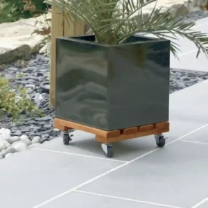 Soporte macetas Flora roll lasure cuadrado 001