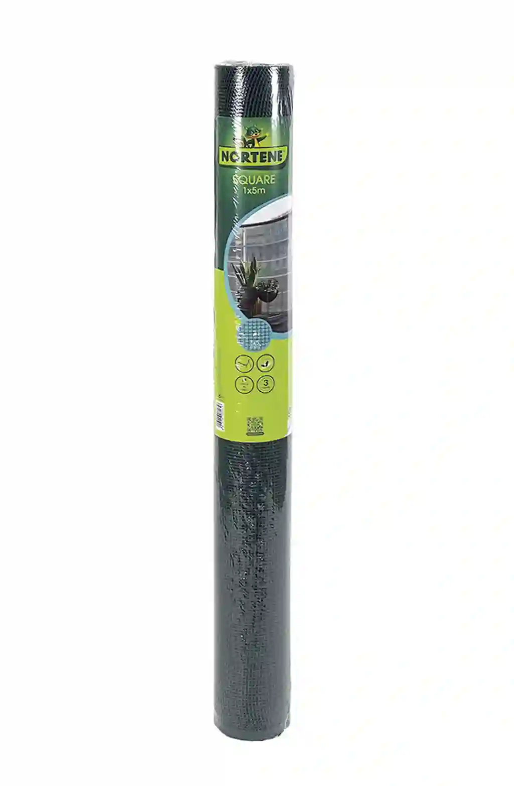 Malla Plástica Square Verde 1×5 mts 10mm 2 Square verde nortene