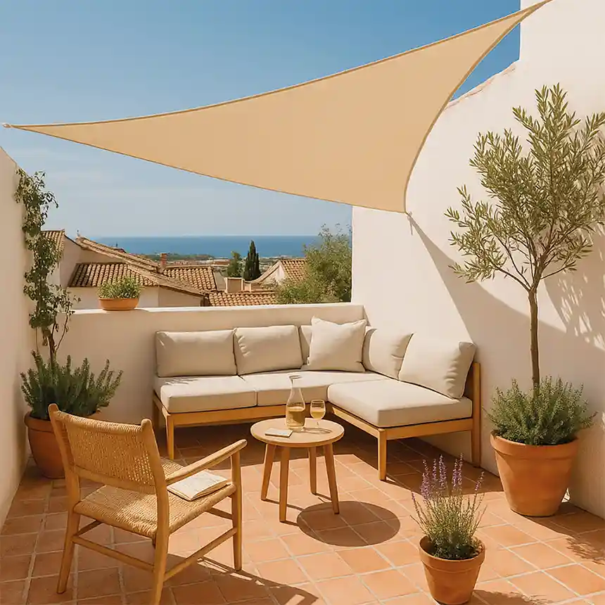 Toldo Vela Impermeable Sunnet Kit Elastic 2 Sunnet kit elastic triangular