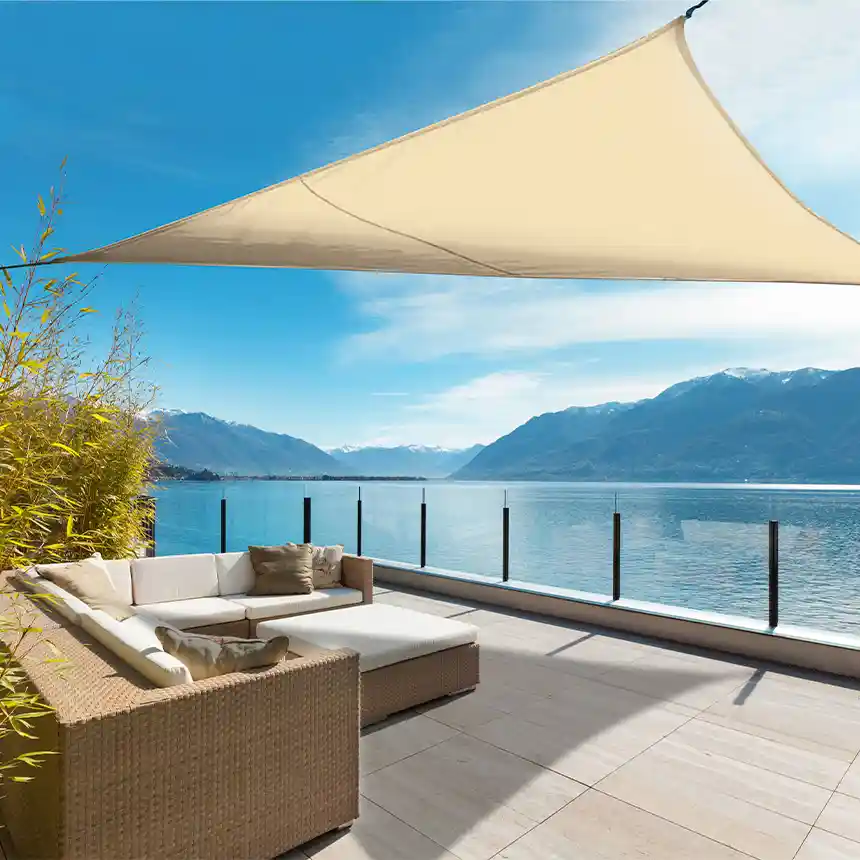 Toldo Vela Impermeable Sunnet Kit Elastic 1 Sunnet kit elastic triangular Nortene