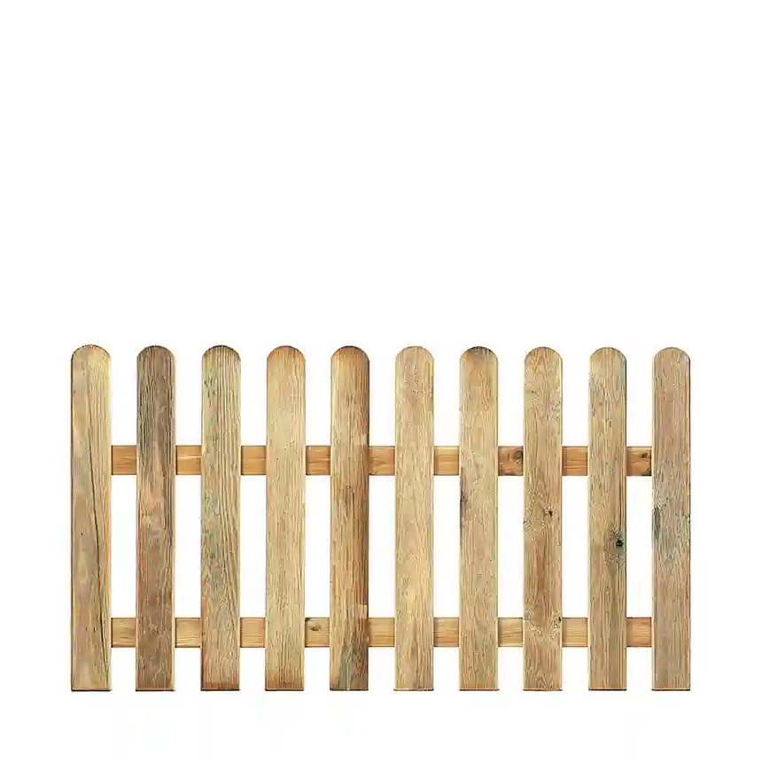 Atenea Fence - Valla clasica de madera 3 Vallas jardín Atenea Fence 003