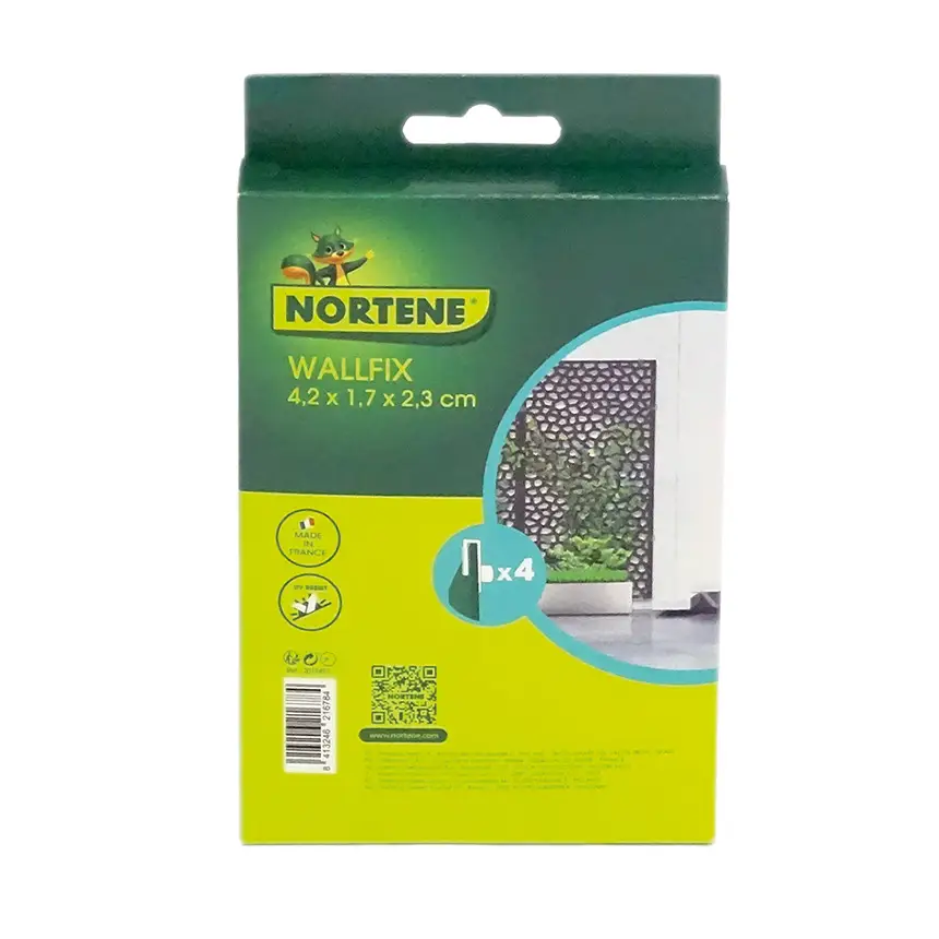 Fijador para paneles y celosías WALLFIX 2 Wallfix Nortene