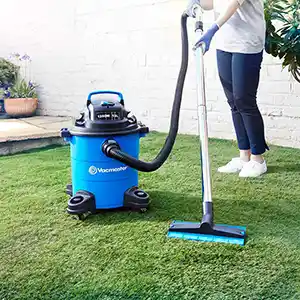 aspirador mantenimiento césped artificial