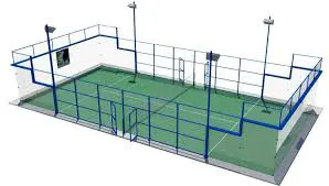 cerramiento para pista de pádel
