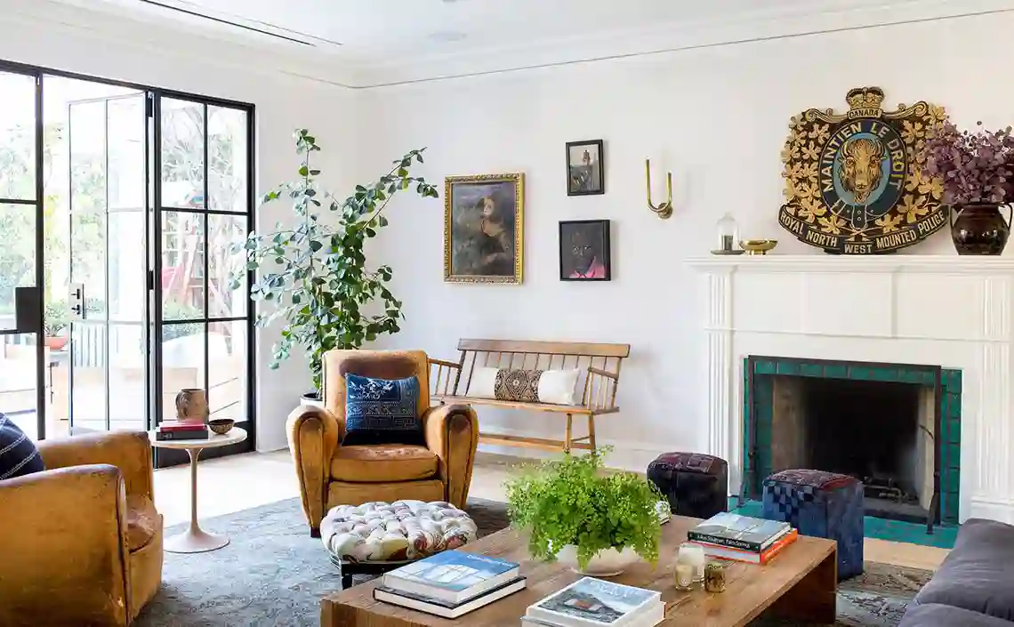 decoración del salón