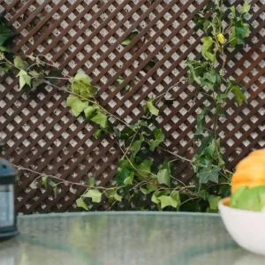 decory cuadra celosia pvc 18mm marrón