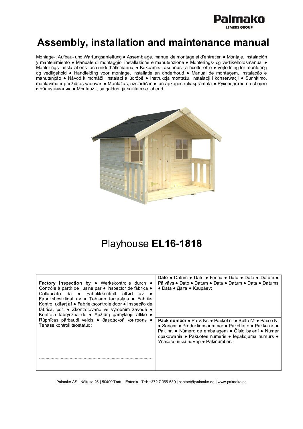 Casita de Madera Infantil Felix 1.9 mts2 8 Casita de Madera Infantil Felix 1.9 mts2 - Imagen 8