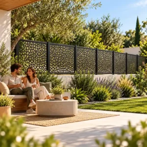 panel decorativo mosaic remake antracita nortene