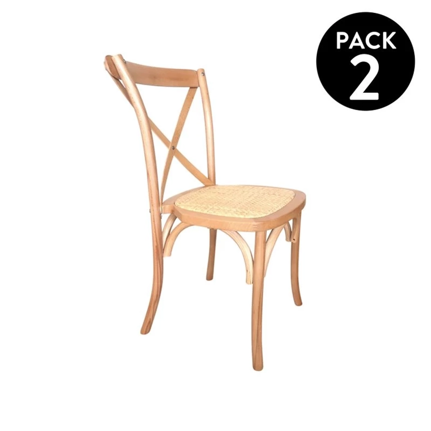 Pack 2 sillas de comedor Provence rústico 1 silla comedor provenze rústico 004