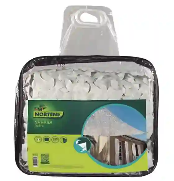 Vela de Sombra Blanca 2,4 × 3 mt - SAHARA 3 toldo sahara pack