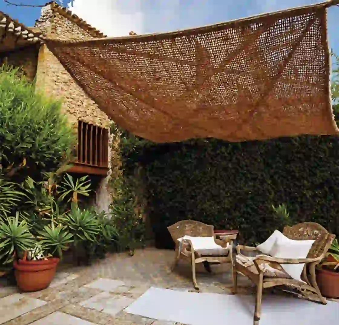 Vela de Sombra Fibra de Coco 2×4 mt - SUNNET 3 vela de sombra fibra de coco sunnet nortene